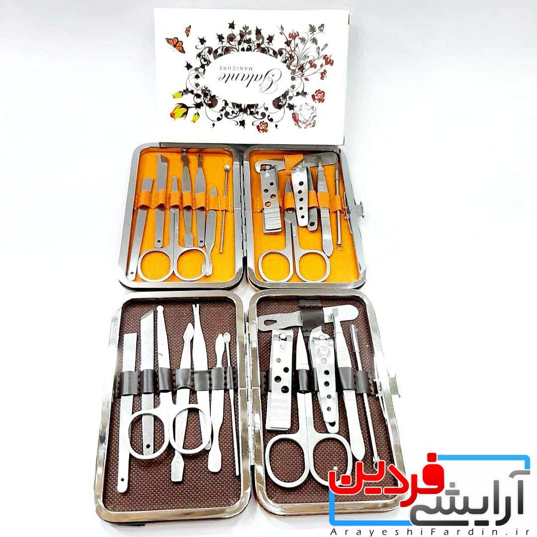 IMG-20211005-WA0002 ست مانیکور گالانته 13تیکه تیتانیوم - Image 1
