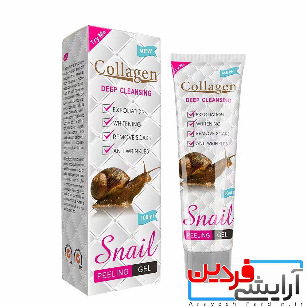 ce2d5f2f-d572-443b-a495-ba074b9590b1 ژل لایه بردار کلاژن حلزون - Image 1