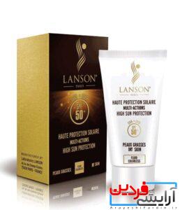 کرم ضد آفتاب بیرنگ پوست خشک SPF 50 لانسون 40ml - Image 5