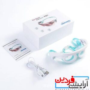 عینک ماساژور ال ای دی رفع چین و چروک چشم