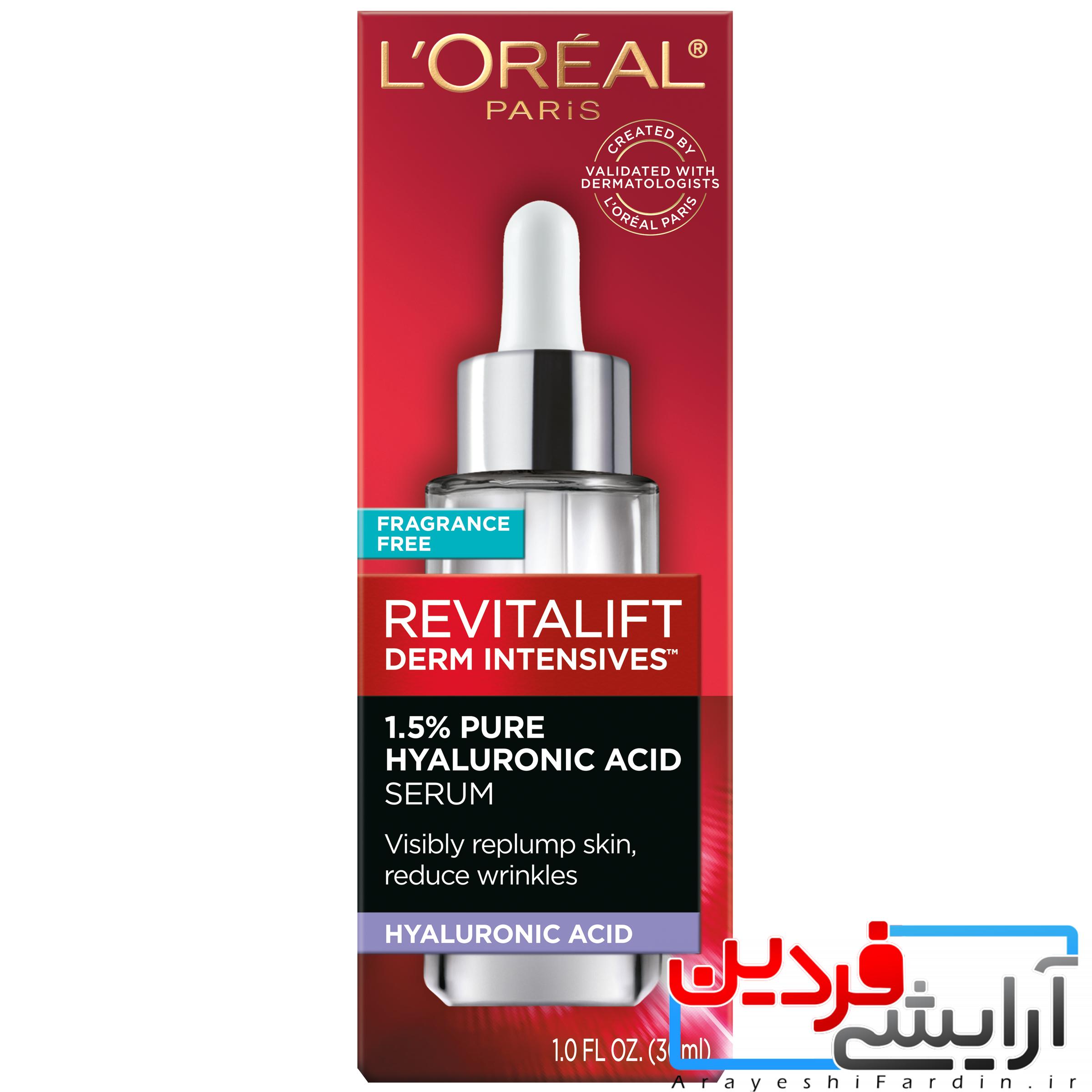 سرم ضد چروک لورال پاریس سرم پوست لورآل پاریس loreal paris - Image 1