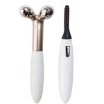 فرکننده مژه و ماساژور صورت 2 کاره مدل EYELASH CURLER - Image 2