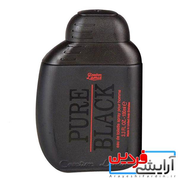 img_5e727b343c55e ادکلن مردانه کریشن لامیس پور بلک Pure Black - Image 2