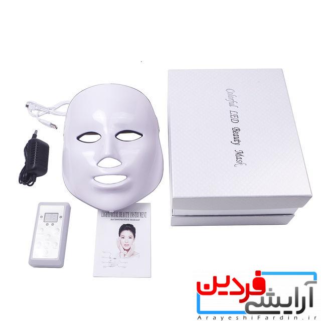 6497b2e4a870ef592b5d4ce64b18f71718bb1a96_original ماسک ال ای دی نقابی ۷ رنگ beauy mask - Image 1