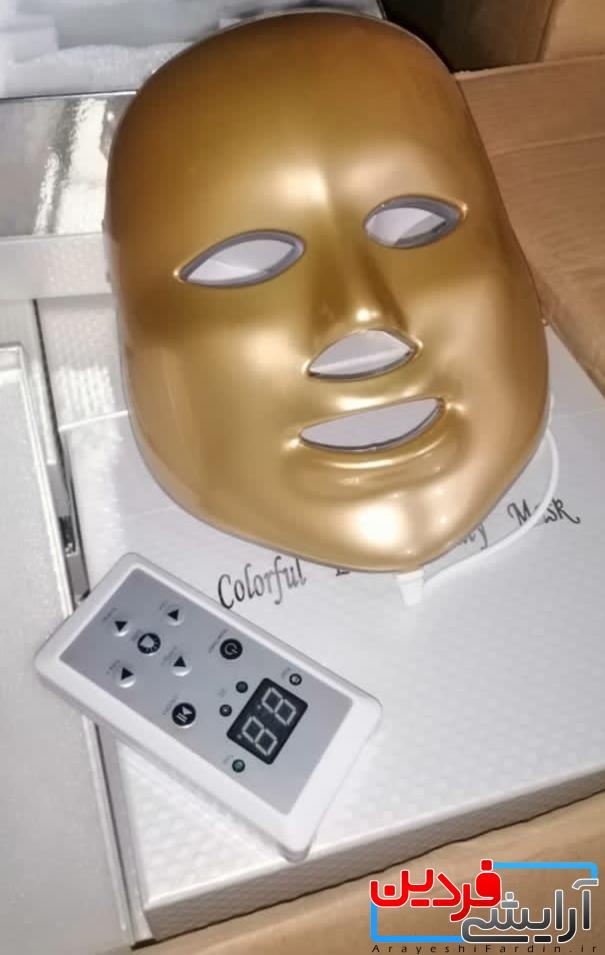 IMG_20220314_121958 ماسک ال ای دی نقابی ۷ رنگ beauy mask - Image 2