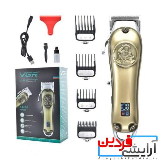 kHdFvbeJL5VHKmPPL9EBpTXF4lGO9HLsgsHGh2I3.jpg_512X512X70 ماشین اصلاح حرفهای وی جی ار مدل V-658 - Image 1