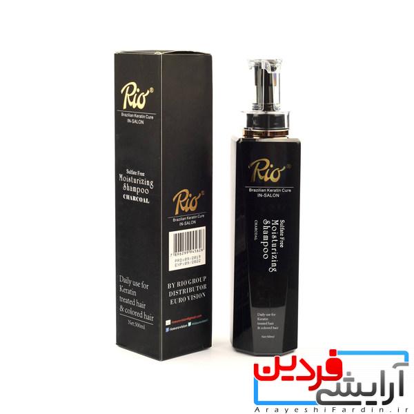 شامپو کراتینه مو ریو شامپو کراتینه مو ریو مخصوص موهای کراتینه و رنگ شده - Image 1