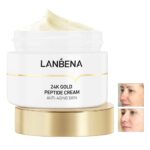 کرم پپتید طلای ۲۴k لانبنا Lanbena 24K Gold Peptide Cream - Image 4