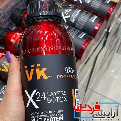بوتاکس مو VK (2) بوتاکس مو 24 لایه VK حجم 1400ml - Image 2