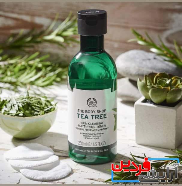 تونر تی تری بادی شاپ (1) تونر پاک کننده تی تری بادی شاپ 250ml - Image 3