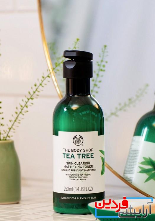 تونر تی تری بادی شاپ (2) تونر پاک کننده تی تری بادی شاپ 250ml - Image 2