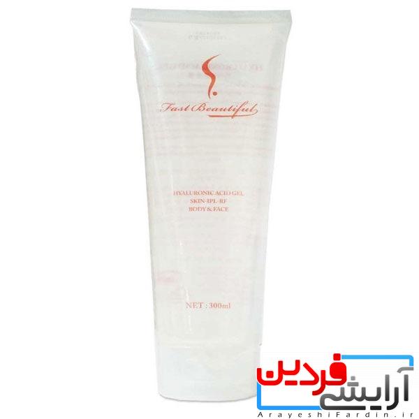 Hyaluronic acid hydrodermabrasion gel fast beautiful 2 ژل هیدرودرمی هیالورونیک اسید فست بیوتیفول fast beautiful - Image 1