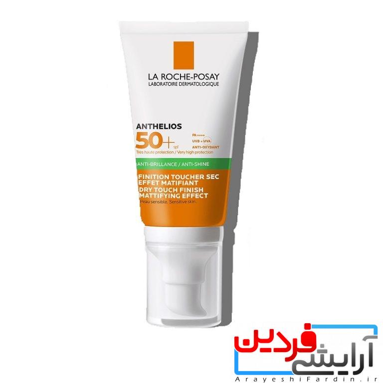 La-Roche-Posay-Sun-Anthelios-XL-Dry-Touch-Gel-Cream-Spf50-50ml-FreeF-3337875546430-Front22-768x768 کرم ضد آفتاب بی رنگ مخصوص پوست چرب لاروش پوزای spf50 - Image 1