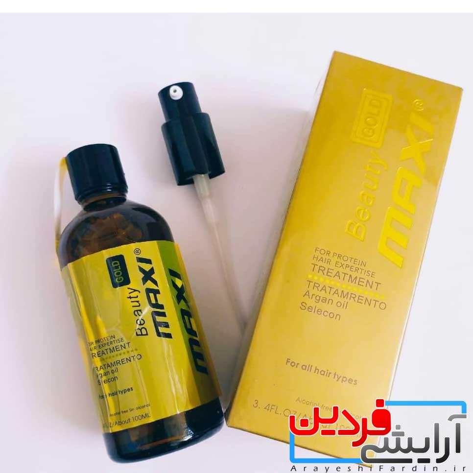 Maxi Gold Argan Oil 100 ml 3 روغن آرگان مکسی گلد حجم ۱۰۰ میل - Image 3