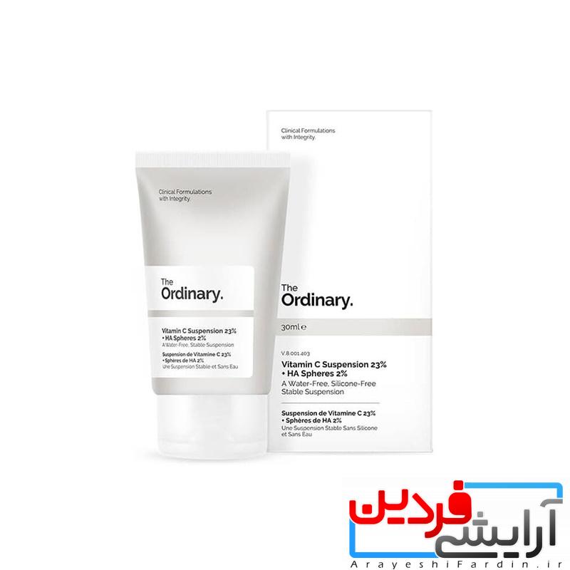 The Ordinary Vitamin C Suspension 30% in Silicone کرم سوسپانسیون ویتامین سی 30% اوردینری حجم 30 میل - Image 1