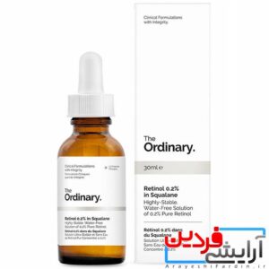 سرم ضد چروک رتینول 0.2% اوردینری حجم 30 میلی لیتر
