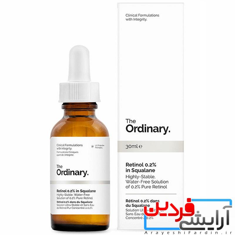 c01b2e سرم ضد چروک رتینول 0.2% اوردینری حجم 30 میلی لیتر - Image 1