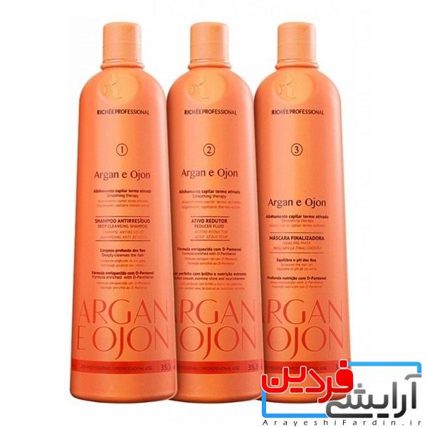 richee-keratin-2-759x1024-1 کراتین مو ریچی Richee مدل ARGAN e Ojon حجم 1000 میل - Image 1