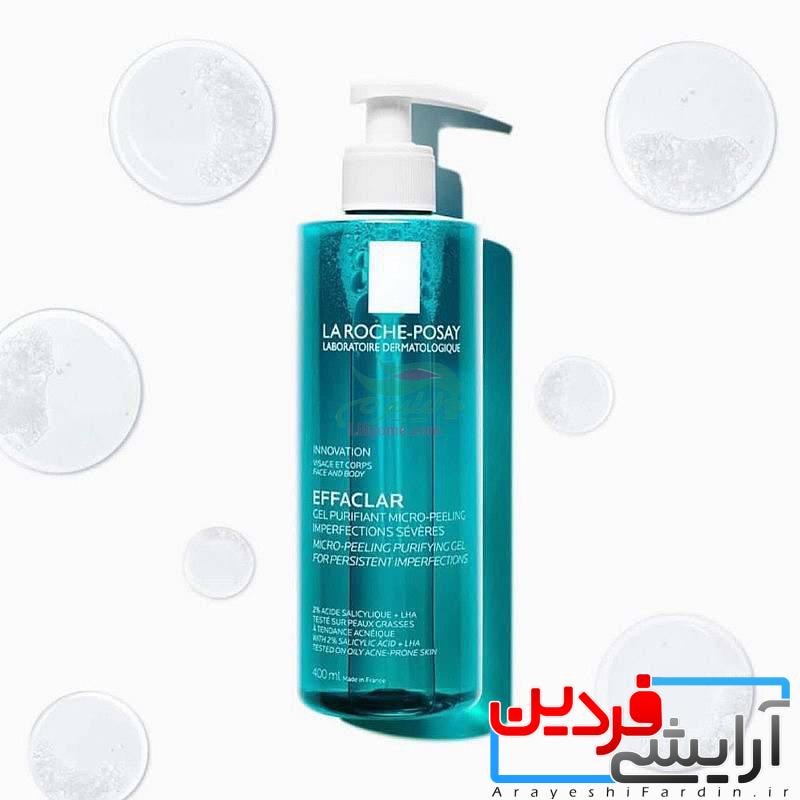 52C2B0C6-E2C6-4375-BFC2-5CFD26732301 ژل شستشوی میکرو پیلینگ ضد جوش افکلار لاروش پوزای - Image 1