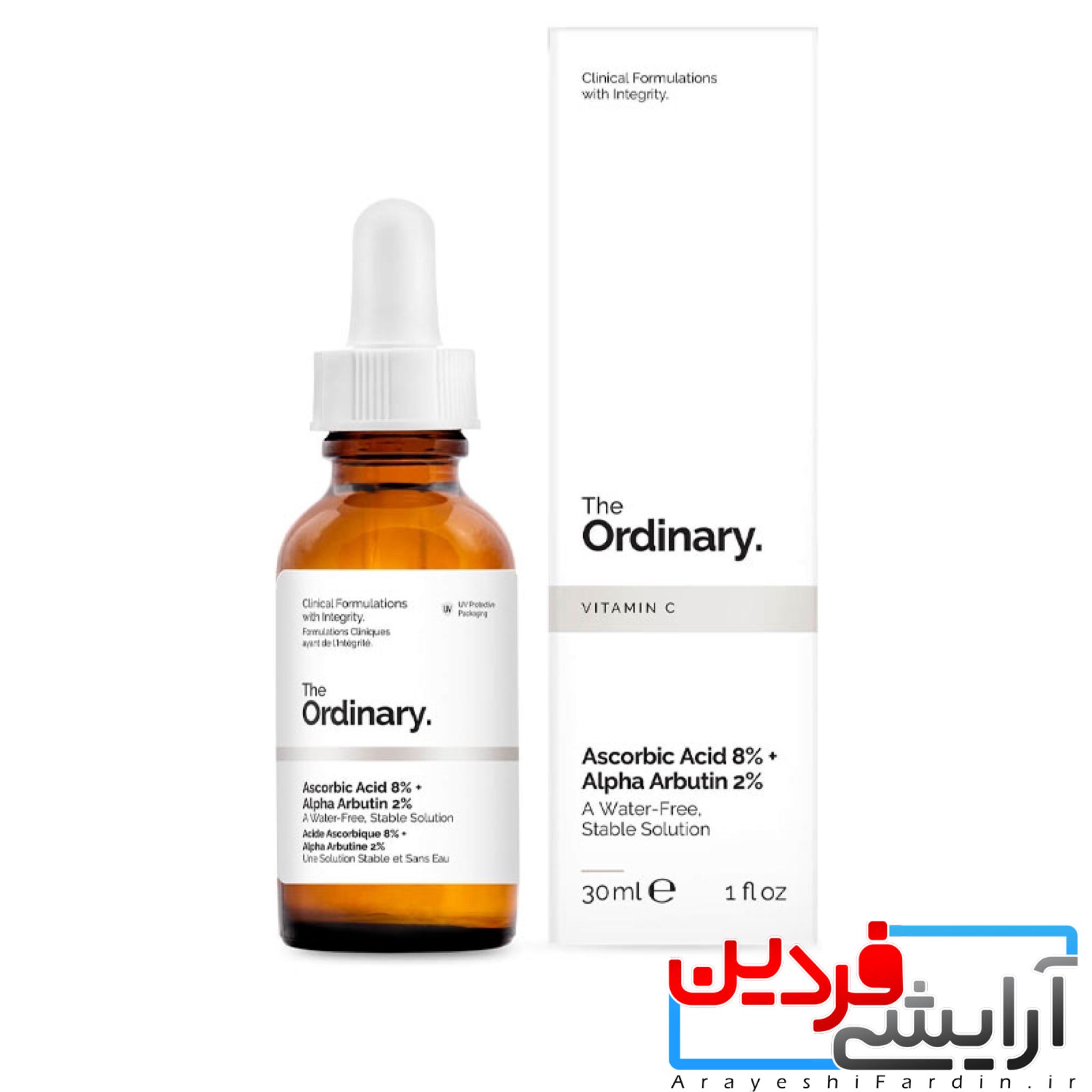 9A54BA71-E715-4E3F-8090-EEE6DD351236 سرم ویتامین سی ۸% + آلفا آربوتین ۲% اوردینری - Image 4