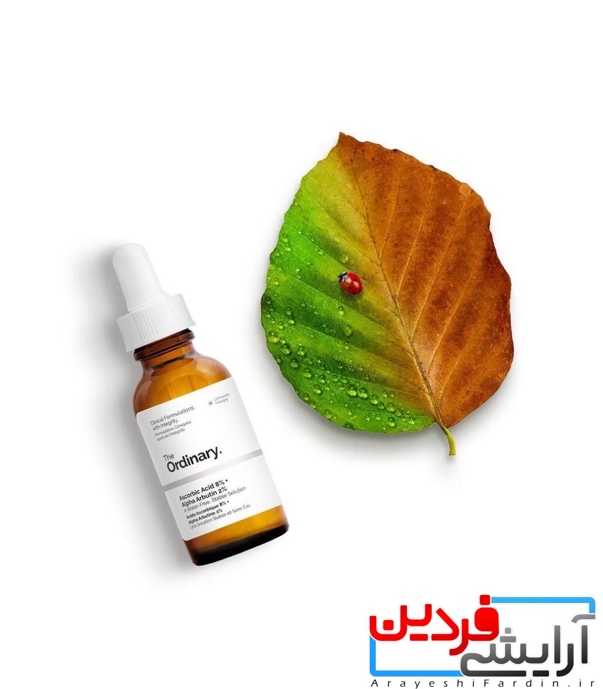 E4525531-2D02-4D96-871C-F25C4F384DDE سرم ویتامین سی ۸% + آلفا آربوتین ۲% اوردینری - Image 2