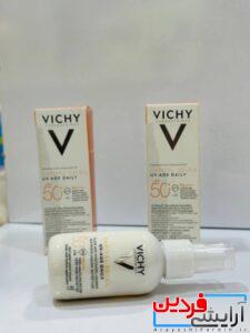 فلوئید ضد آفتاب و جوانساز +SPF50 کاپیتال سولیل ویشی (بدون رنگ) - Image 2