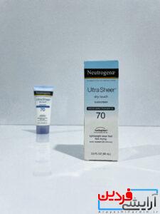 ضدآفتاب نوتروژینا مدل Ultra Sheer با SPF55 حجم ۸۸ میلی لیتر