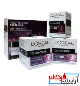 پک کرم ضد چروک لورال مدل Youth Code