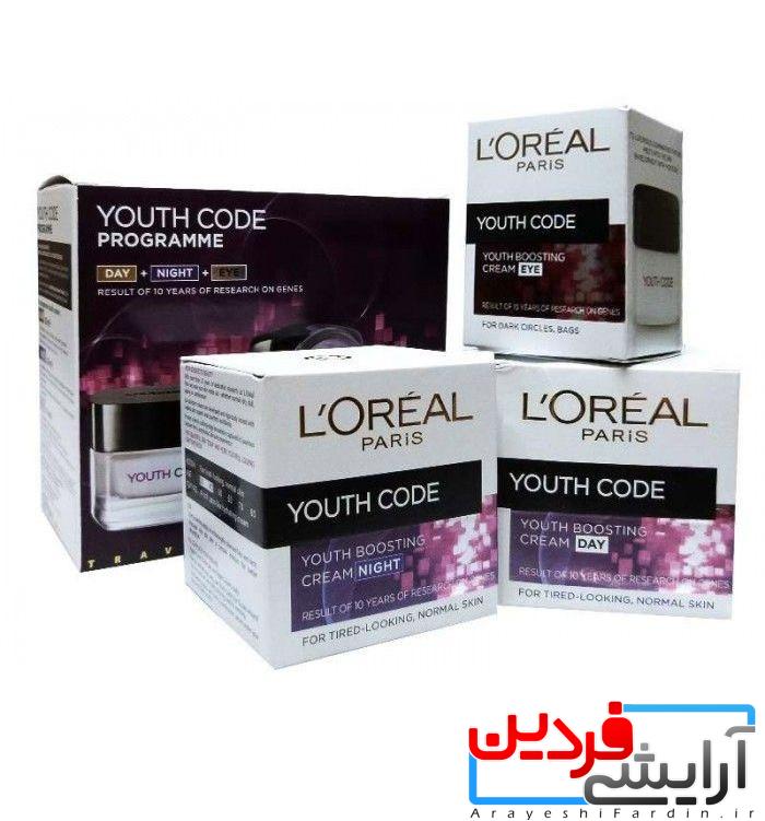 IMG_9588 پک کرم ضد چروک لورال مدل Youth Code - Image 1