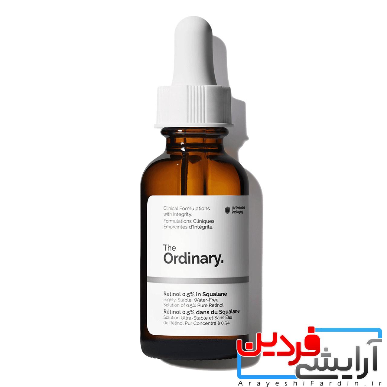 IMG_9595 سرم رتینول 0.5% اوردینری ضد چروک پوست - Image 1