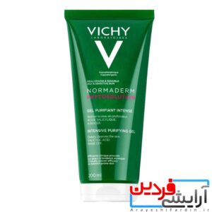 ژل شستشو صورت ویشی مدل Normaderm حجم 200 میلی لیتر