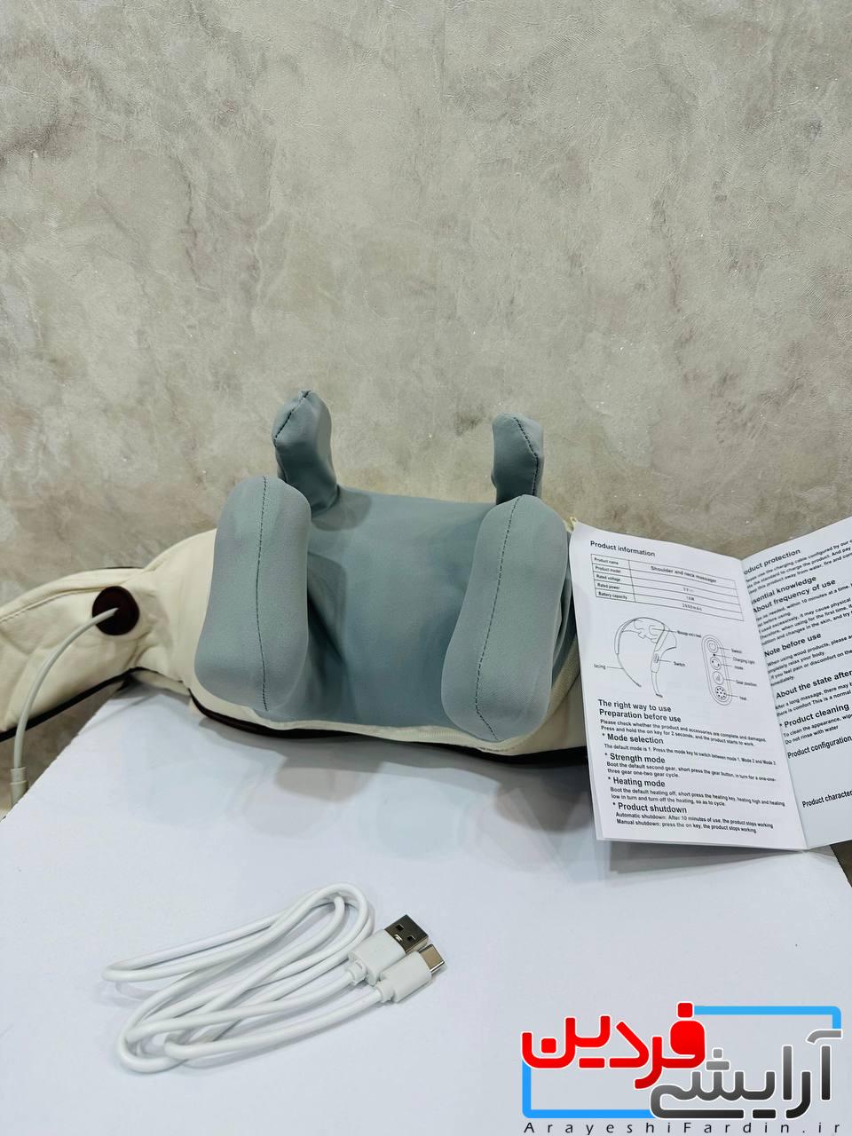 9a79f8a1-369f-4293-8fc3-bdd58420025d ماساژورهای شانه و گردن، کمر و پاها - Image 1