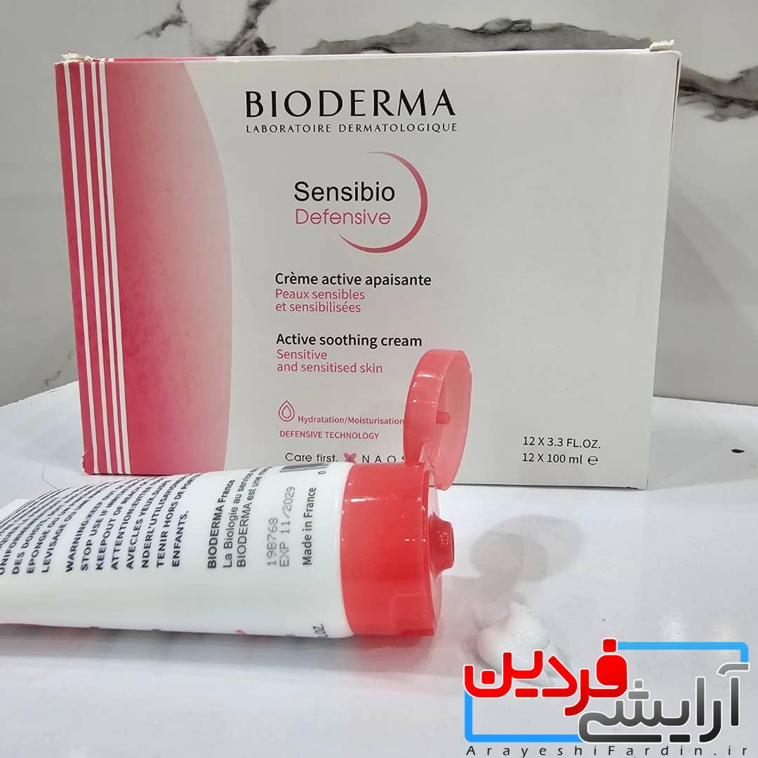 9f4fe7f3-0a3d-4ebd-9254-85bd11a00498 کرم آبرسان بایودرما مدل Sensibio Defensive Rich - Image 3