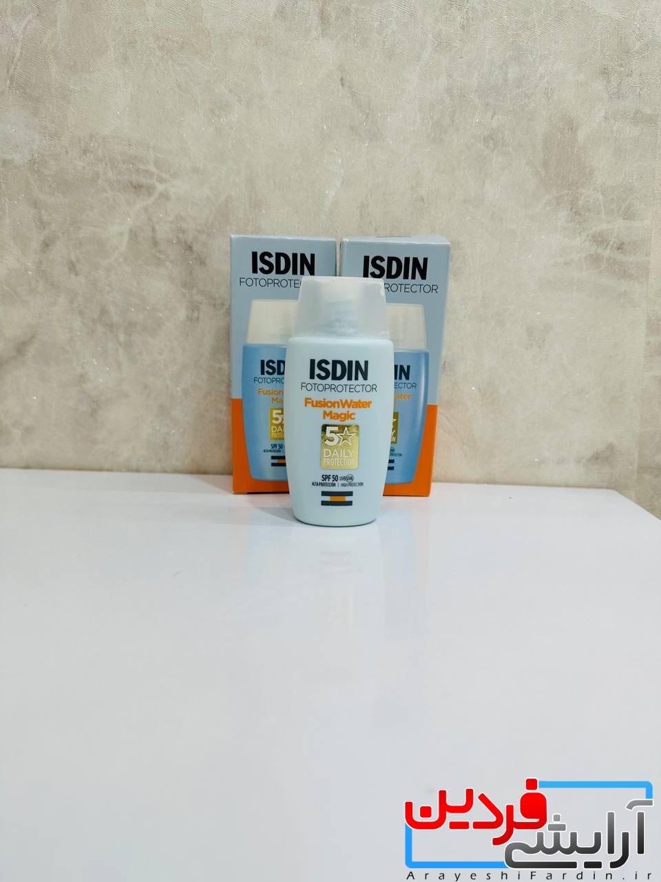 bef386eb-2b3d-447e-b87b-464ec9a7fe99 ضد آفتاب مجیک فیوژن واتر SPF50 ایزدین - Image 1