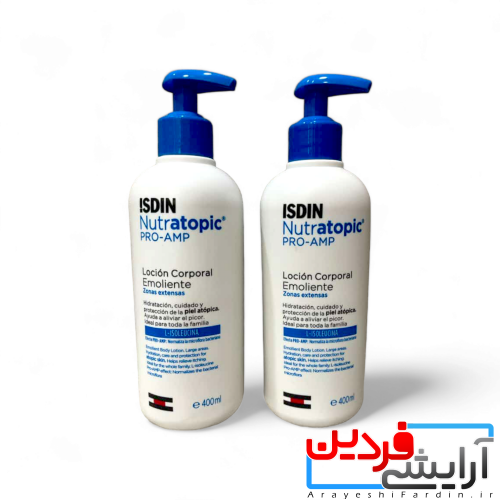 Photoroom-20240625_221018 لوسیون آبرسان و نرم کننده بدن مدل نوتراتوپیک ایزدین ISDIN - Image 1