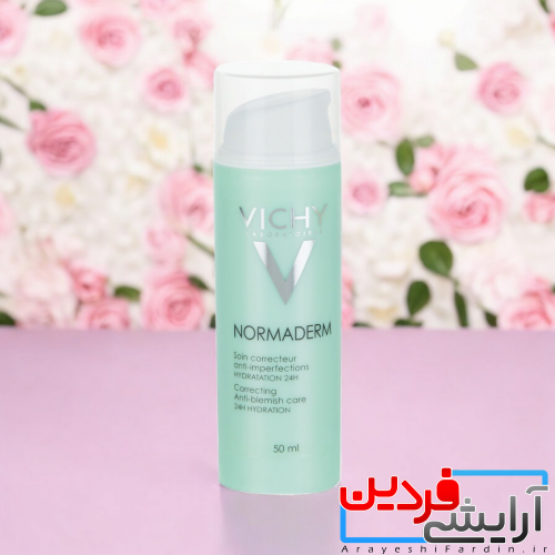 Photoroom-20240707_145658 لوسیون رطوبت رسان پوست چرب نورمادرم ویشی Vichy Normaderm - Image 3