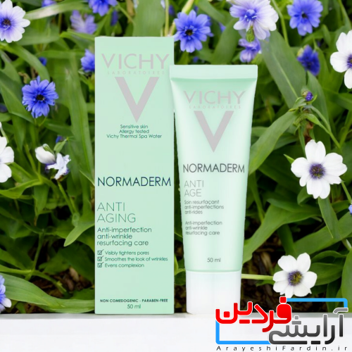 Photoroom-20240707_180202 کرم ضد چروک ویشی Vichy Normaderm Anti Age Cream - Image 3
