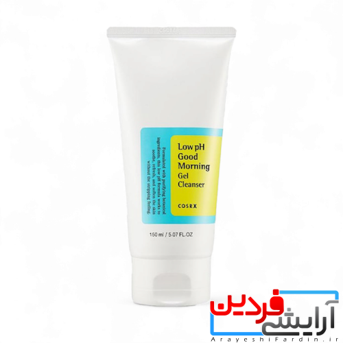 Photoroom-20240716_190554 ژل شوینده گود مورنینگ کوزارکس Cosrx Low PH Good Morning 150ml - Image 1