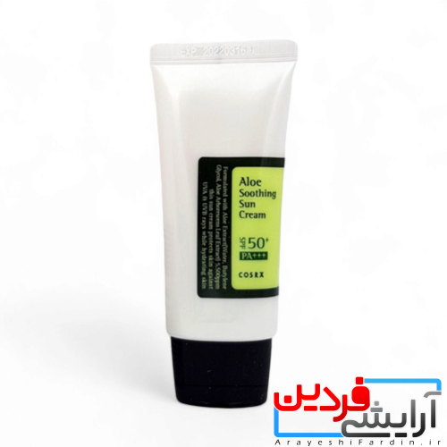 Photoroom-20240717_115220 ضد آفتاب آبرسان آلوئه ورا کوزارکس cosrx aloe soothing sun creamSPF50 - Image 1