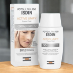 ضدآفتاب بی رنگ اکتیو یونیفای فیوژن فلوئید ایزدین (Isdin Active Unify SPF50) - Image 2