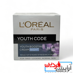 کرم شب ضد چروک لورال Youth Code Night Cream