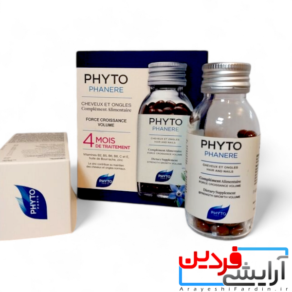 Photoroom-20240926_030814 قرص تقویتکننده مو و ناخن فیتو فانر (Phyto Phanere) - Image 3