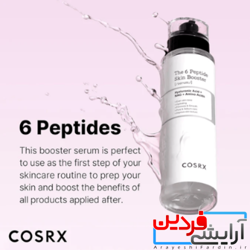 IMG_5337 بوستر سرم تقویت کننده 6 پپتاید کوزارکس Cosrx The 6 Peptide Skin - Image 3
