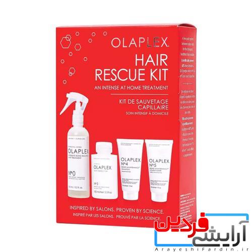 IMG_5929 ست 4 عددی مراقبت مو اولاپلکس (Olaplex) مدل Hair Rescue Kit - Image 1