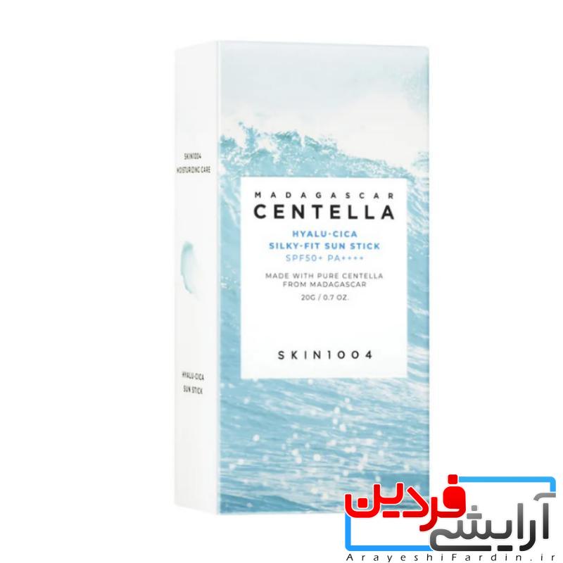 IMG_9788 ضد آفتاب استیکی سنتلا مدل هیالو سیکا Centella hyalu silky sun stick spf50 - Image 1