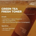 تونر چای سبز ایزنتری ISNTREE Green Tea Fresh Toner - Image 2