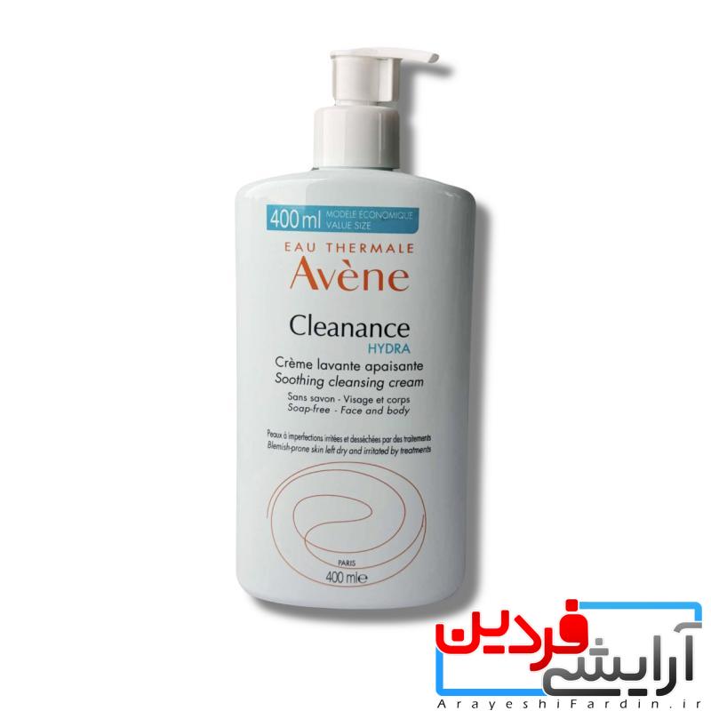 MagicEraser_250307_155601 ژل شستشوی صورت و بدن اون Avène Cleanance Hydra Crème - Image 1