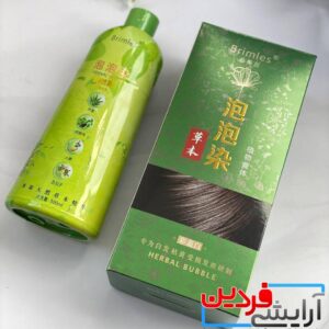 شامپو رنگ مشکی گیاهی بریملس (Brimles) اصل