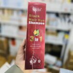 شامپو رنگ مو مشکی VOJO Black Hair Dye Shampoo 3 in 1 - Image 2
