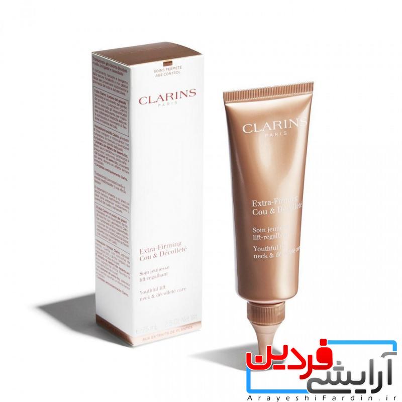 IMG_3443 کرم سفت کننده Clarins Extra-Firming Neck & Décolleté 75ml - Image 1